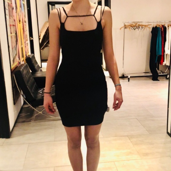 GUESS Strappy Little Black Dress - Picture 1 of 5